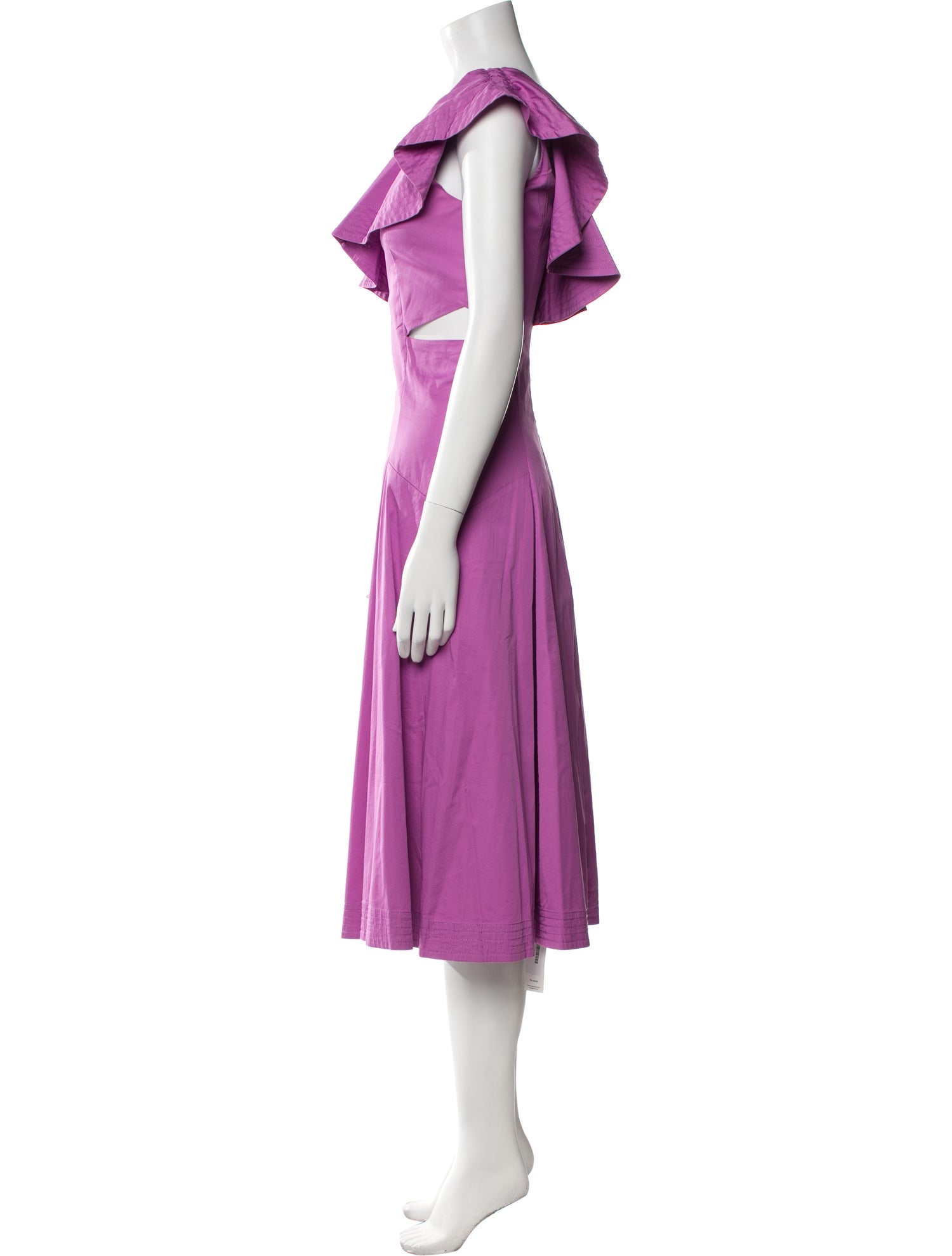 Veronica Beard Asymmetrical Midi Length Dress